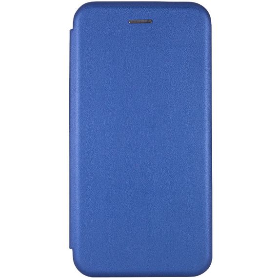 Шкіряний чохол (книжка) Classy для Xiaomi Redmi 10 Слот для візитки, Синій
