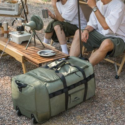 Сумка дорожная Naturehike баул NH21LX003 зелений (6927595795774) | Зображення 4