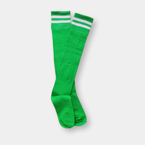Футбольні гетри дитячі унісекс ТМ TwinSocks Зелений, 18-20