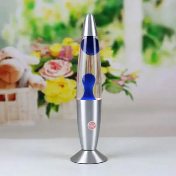 Лава лампа 35 см, нічник світильник, затишна настільна лампа для офісу та будинку | Зображення 5