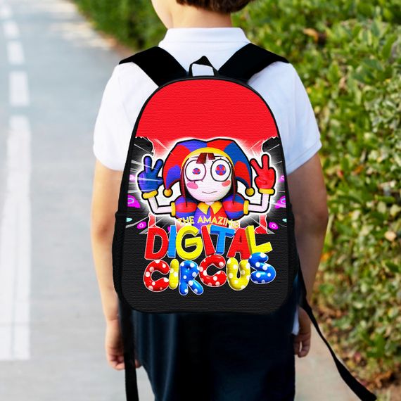 Рюкзак дитячий Цифровий Цирк "Amazing Digital Circus" 34х27 см, ранець міський для хлопчика (00466)