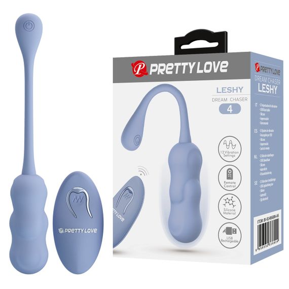 Виброяйцо с дистанционным управлением Pretty Love - Leshy Dream Chaser 4 Blue, BI-014868W-A5 sexstyle