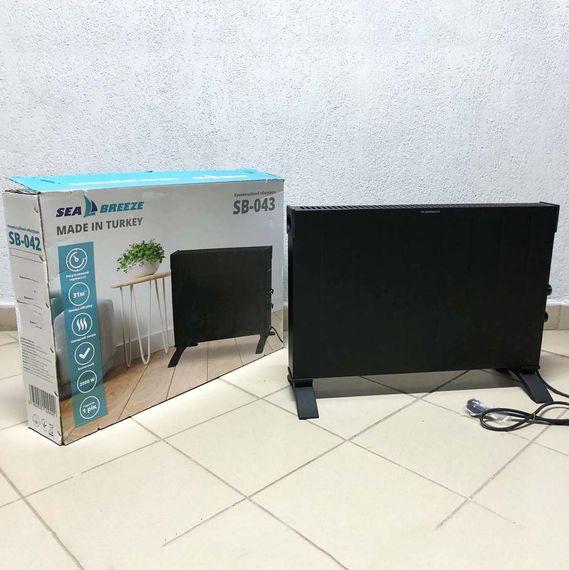 Електричний конвектор SeaBreeze SB-043 2500 Вт, Електричний обігрівач конвекторного CE-347 типу 2000 | Зображення 1