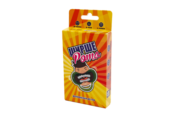 Настольная игра Шире рот (дополнение)