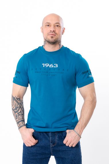 Футболка чоловіча Носи своє 46 Бірюзовий (p-3798-191175)