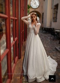 Весільна сукня, глітер