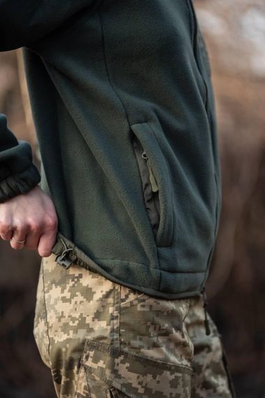 Кофта жіноча мікрофліс Olive R Military | Зображення 5