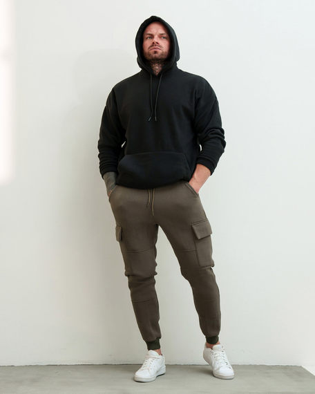 Штаны Карго Зимние хаки S M | Зображення 1