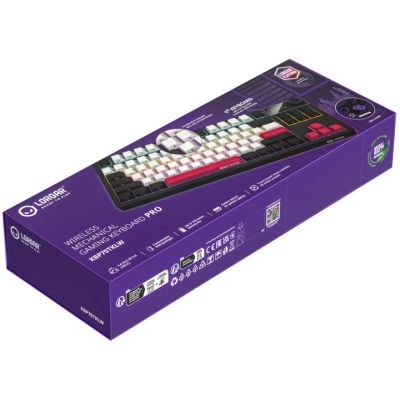 Клавиатура Lorgar KBP70TKLW Wireless TKL Mechanical Pro UA Black/Red (LRG-KBP70TKLW-BK-US) | Зображення 2