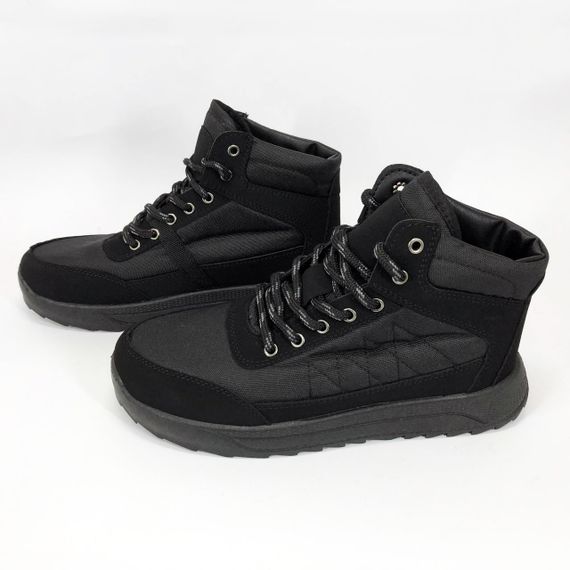 Термо кросівки водонепроникні, Кросівки утеплені хутром, Сучасні кросівки зимові Термо зимові HU-91 | Зображення 4