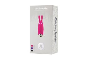 Вібратор - Adrien Lastic Pocket Vibe Rabbit Pink Sex Aura