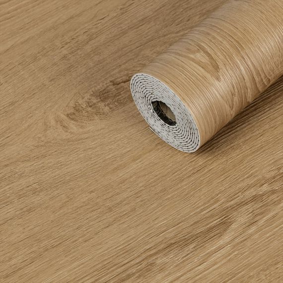 Самоклеюча вінілова плитка в рулоні 600х3000х2мм Клен Мат SW-00001179