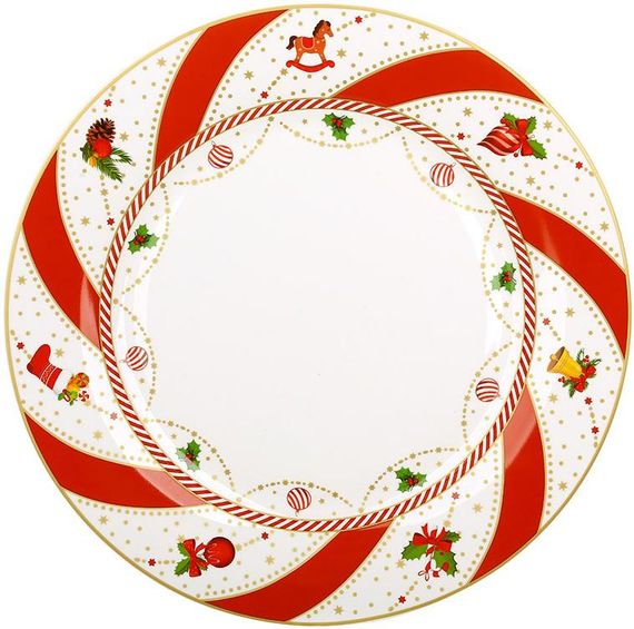 Набір 2 порцелянові тарілки "Candyland" Ø27см, обідні