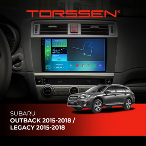Штатна магнітола Torssen 2K Subaru Outback 15-18 /Legacy 15-18 F9464 4G Carplay DSP