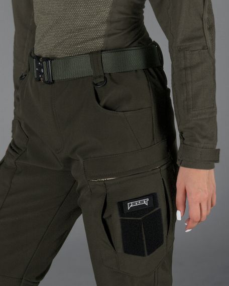 Зимові брюки карго тактичні Softshell BEZET Ешелон | Зображення 2