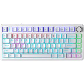 Клавіатура Aula F75 KRGD Red USB UA White (6948391203225)