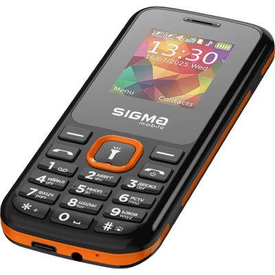 Мобильный телефон Sigma X-style 171 MINI Track Black-Orange (4827798813737) | Зображення 4