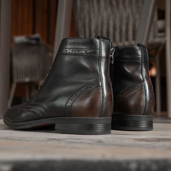Високі коричневі черевики 41 43 45 розмір | Зображення 4