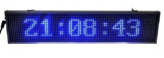 Бігущий рядок 100*20 Blue внутрішній | Зображення 3