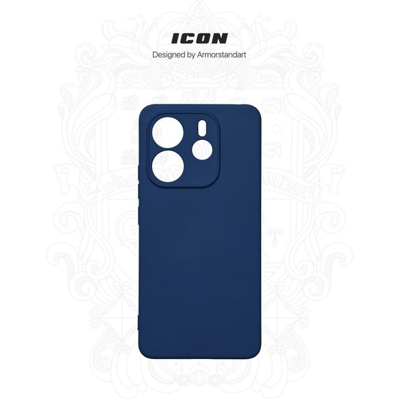 Чохол до мобільного телефона Armorstandart ICON Xiaomi Redmi Note 14 4G Camera cover Dark Blue (ARM79816) | Зображення 2