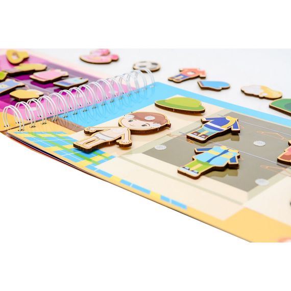 Развивающая игрушка "Мока Бока Домик" Puz-88892, 103 детали | Зображення 3