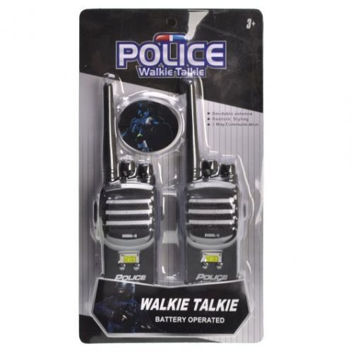 Уцінка. Набір з раціями "Police Walkie Talkie" Одна рація не працює, немає металевої частини у відсіку для батарейок