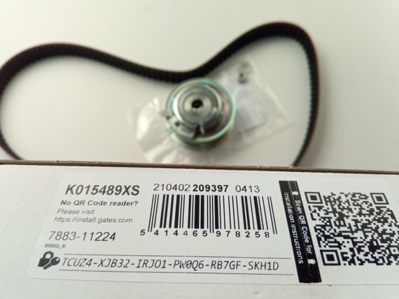 Ремінь ГРМ +ролик Octavia 1.6, GATES (K015489XS) (06A198119) | Зображення 1