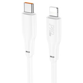 Дата кабель Hoco X93 Force Type-C to Lightning 20W (2m) White