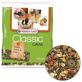 Корм для морських свинок з вітаміном C Versele-Laga Classic Cavia 0.5 кг зернова суміш