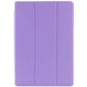 Чехол-книжка Book Cover (stylus slot) для Samsung Galaxy Tab S10 FE+ (13.1") Черный / Black Бузковий / Dasheen