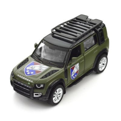 Машина Techno Drive Автомодель серии Шевроны Героев - Land Rover Defender 110 - 25 ОПДБр (250289M)