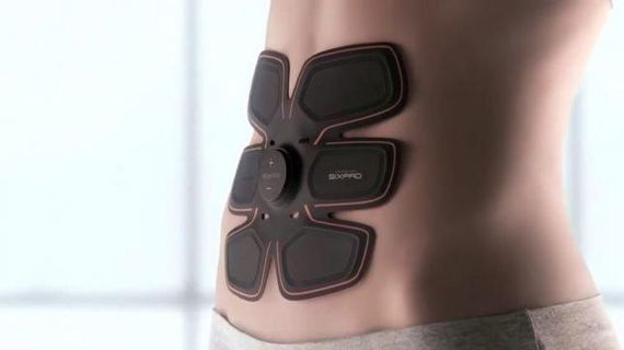 Електромасажер міостимулятор для тіла Beauty Body Mobile Gym EMS електростимулятор для м'язів преса | Зображення 3