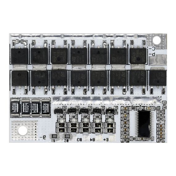 Плата BMS 3S/4S/5S 100A для заряджання Li-ion LMO акумуляторів із захистом | Зображення 4