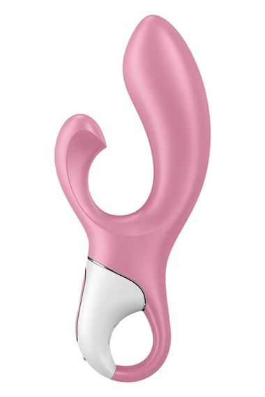 Вибратор кролик Satisfyer Air Pump Bunny 2 с технологией давления воздуха, розовый Sex Aura