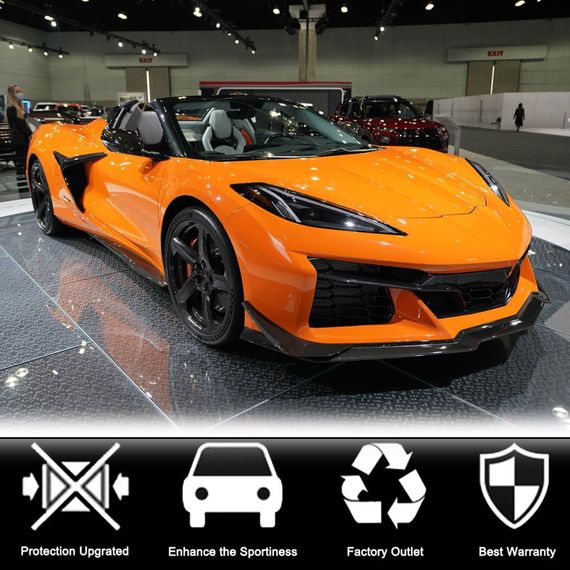 Диффузор заднего бампера (для Z06, 2022-2024, Карбон) для Chevrolet Corvette C8 2019- гг | Зображення 4