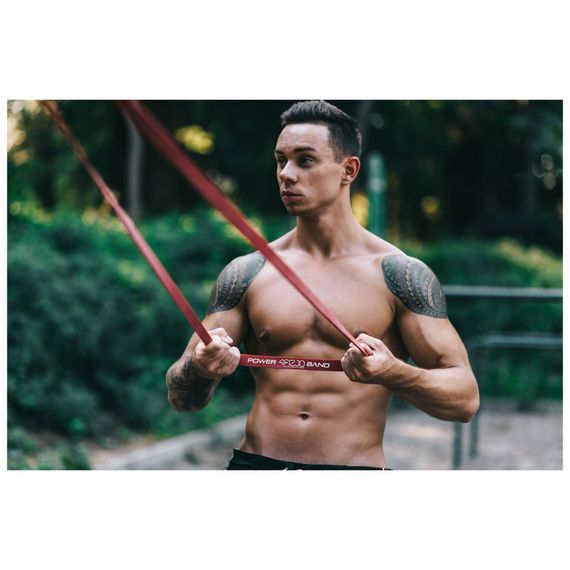 Еспандер-петля (резинка для фітнесу і спорту) 4FIZJO Power Band 32 мм 17-26 кг 4FJ1073 (P-5907222931073) | Зображення 1