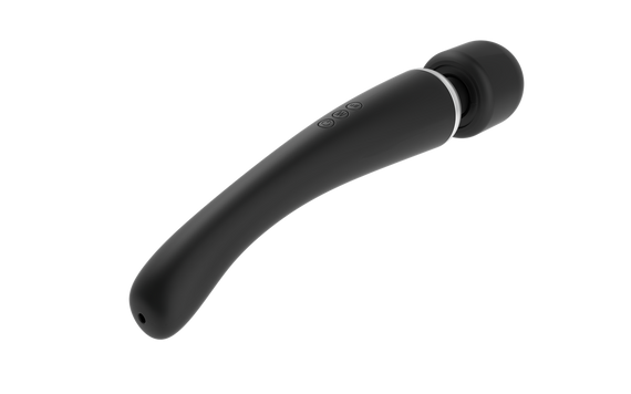 Потужний вібромасажер Dorcel Megawand Black який перезаряджається, 160 режимів | Зображення 2