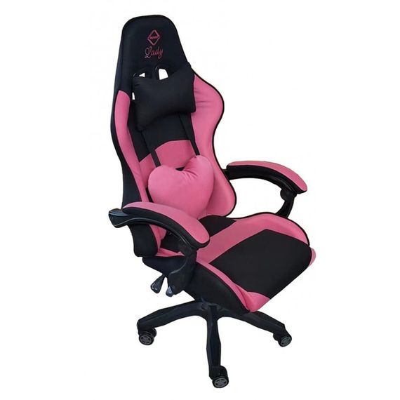 Крісло геймерське Bonro Lady 806 чорно-рожеве | Зображення 7