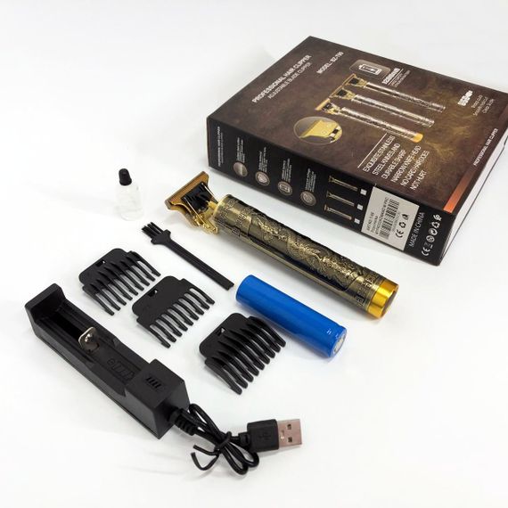 Машинка для стрижки на акумуляторі WS-T88, Машинка для стрижки волосся з мотором, Тример бездротовий AN-74 | Зображення 4