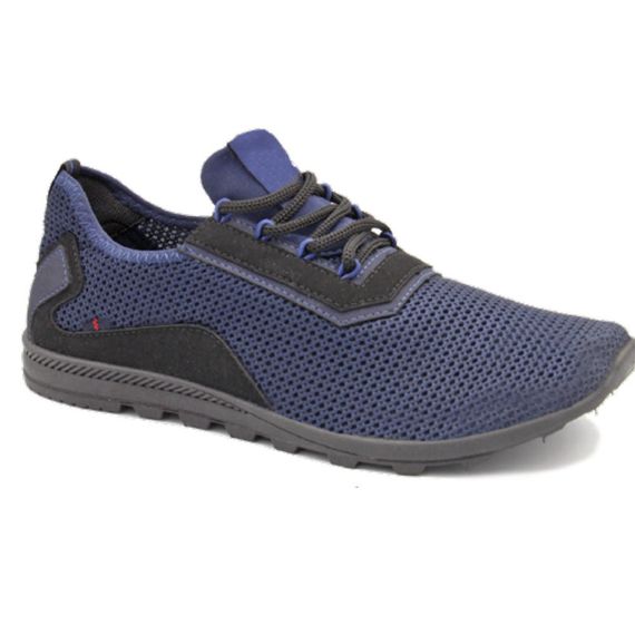 Кросівки чоловічі весна 40 розмір. Літні кросівки, кросівки з тканинним верхом. Модель 34722. Колір: синій