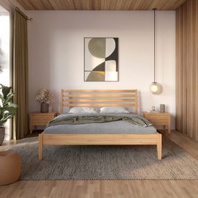 Полуторне ліжко Mebigrand Челсі Горіх світлий 120х190 см (MBG-1966)