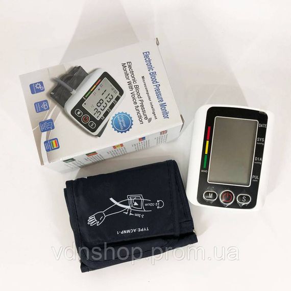 Електричний тонометр LUX, Прилад для вимірювання тиску людини, Апарат для перевірки тиску автомат SY-46 | Зображення 4