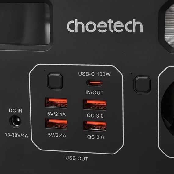 Портативна зарядна станція Choetech 300W* | Зображення 9