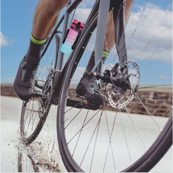 Пляшка для води спортивна 4FIZJO 500 мл 4FJ0628 Pink/Sky Blue (P-5905973400749) | Зображення 5