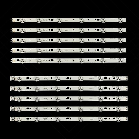 LED підсвітка Samsung TV 40" 768mm D1GE-400SCA-R3 D1GE-400SCB-R3 40-3535LED-60EA-L/R 10шт. | Зображення 2