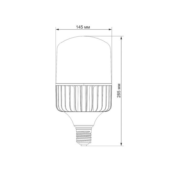 Світлодіодна лампа VIDEX A145 100W E40 5000K (VL-A145-100405) | Зображення 3
