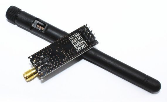 Радиомодуль NRF24L01+PA+LNA 2.4ГГц 1000м трансивер Arduino PIC STM32 | Зображення 1