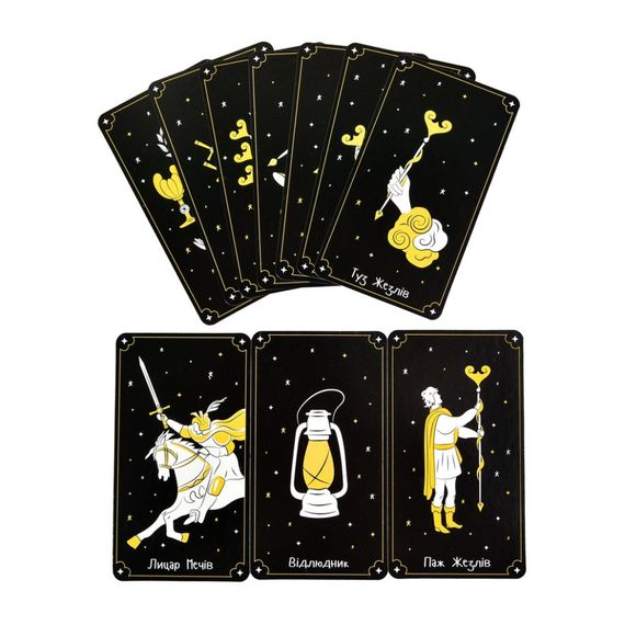 Гадальні карти Таро 30483 картка з посиланням на інструкцію 78 штук | Зображення 2