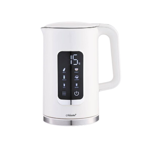 Електрочайник 1,7л 2200W (диск) сенсорна панель MR-024-WHITE Maestro