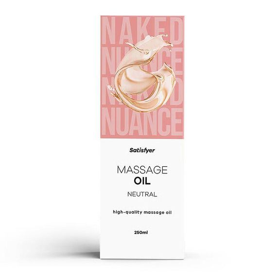 Масажна олія Satisfyer Massage Oil Neutral 250 мл Sex Aura